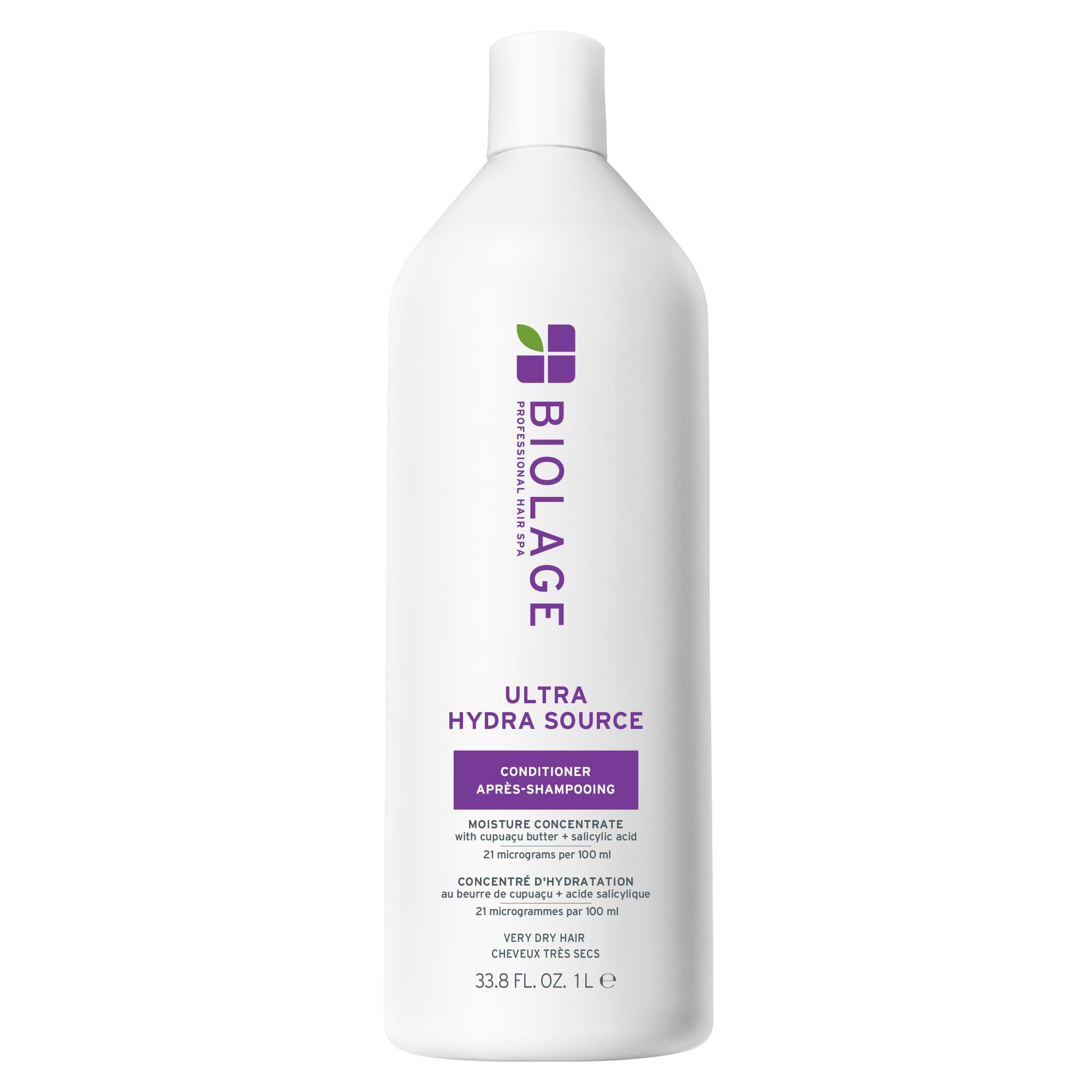 Biolage Ultra Hydra Source Conditioner – For Very Dry Hair | Intensely Moisturizes and Conditions, Prevents Frizz and Flyaways, For Very Dry, Thick, Coarse Hair