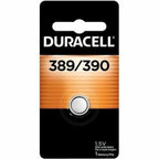 Duracell 389/390 Silver Oxide Button Battery, 1 Count Pack, 389/390 1.5 Volt Battery, Long-Lasting for Watches, Medical Devices, Calculators, and More