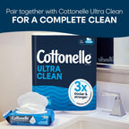 Cottonelle Fresh Feel Flushable Wipes, 16 Packs, 42 Wipes per Pack