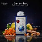 Lattafa Pride Art of Universe for Unisex Eau de Parfum Spray, 3.4 Ounce / 100 ml