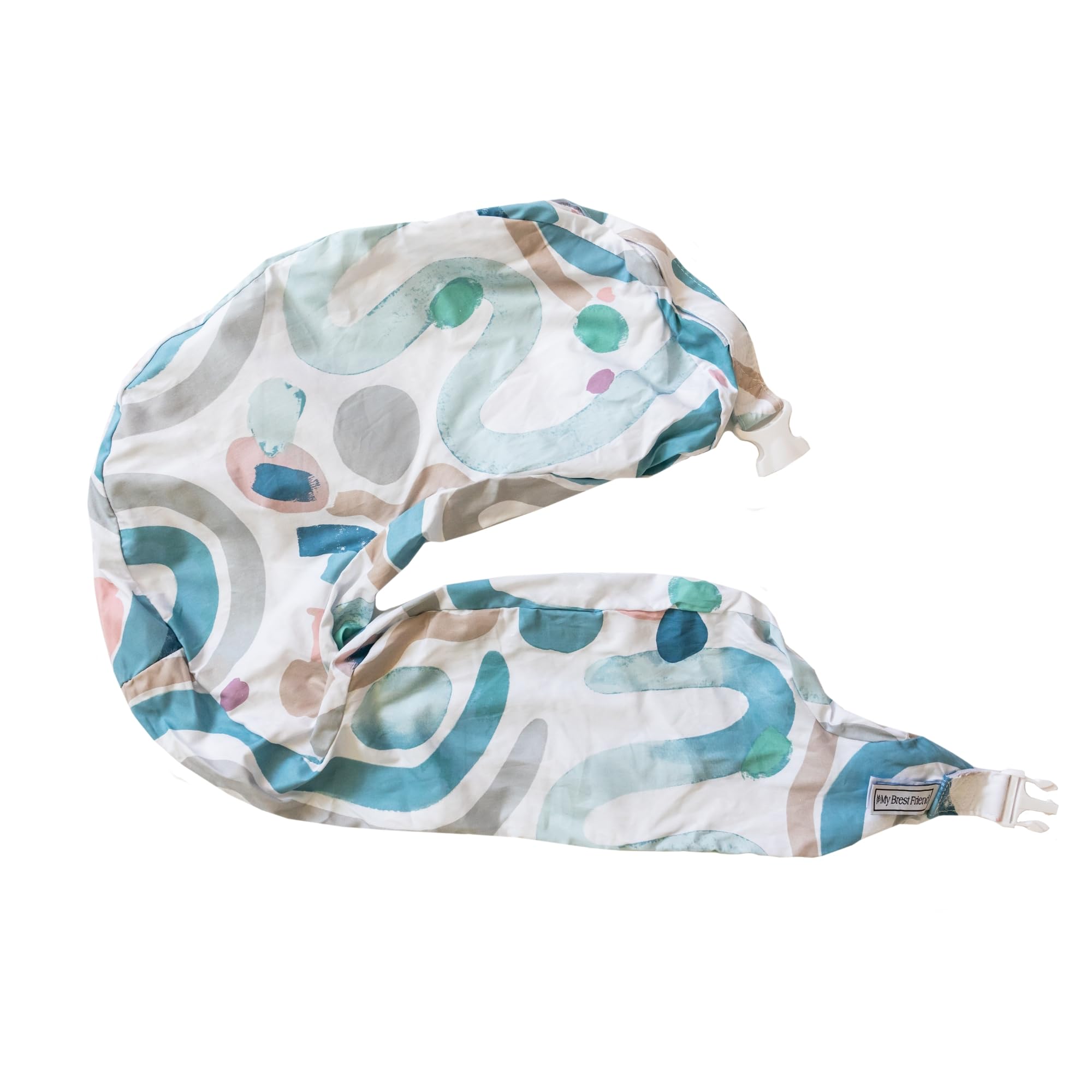 Buy now My Brest Friend Original Nursing Pillow Cover - Slipcovers for Baby - Adjustable Fit, Easy Care, Durable - Original Nursing Pillow Not Included, Fireworks Organic Modern Art Super Deluxe at indiglob india