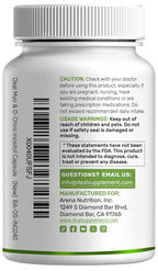 Myo-Inositol & D-Chiro Inositol Supplement for Women (40:1) | 2,050mg Per Serving | 240 Veggie Capsules | with Folate, Vitamin D3 & Vitex | Hormonal Balance & Cycle Support | Non-GMO