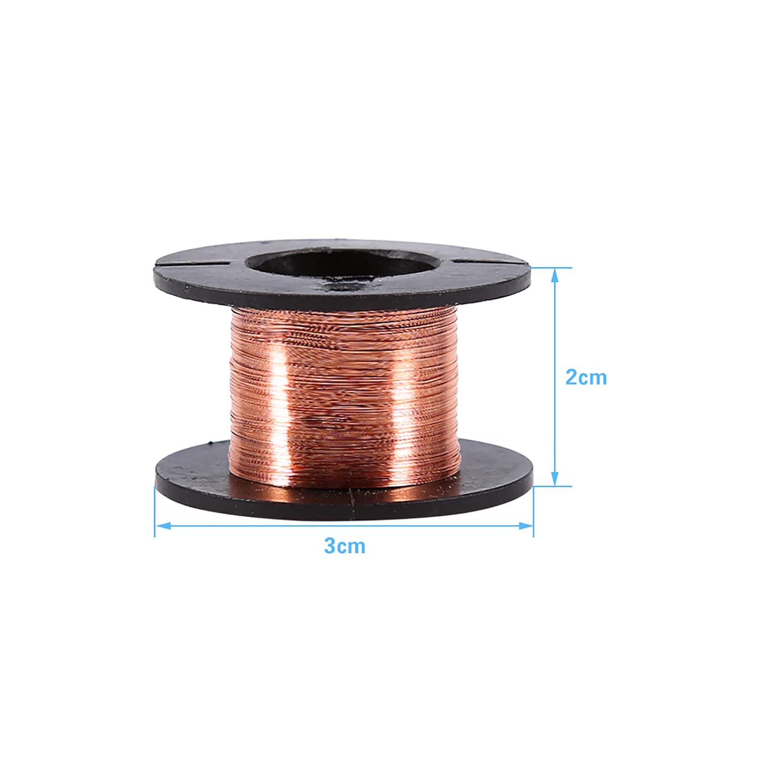 Buy now 5 Rolls/Set 12m Copper Wire Enameled Wire Copper Winding Wire Enameled Repair Wire 0.004" Diameter at indiglob india