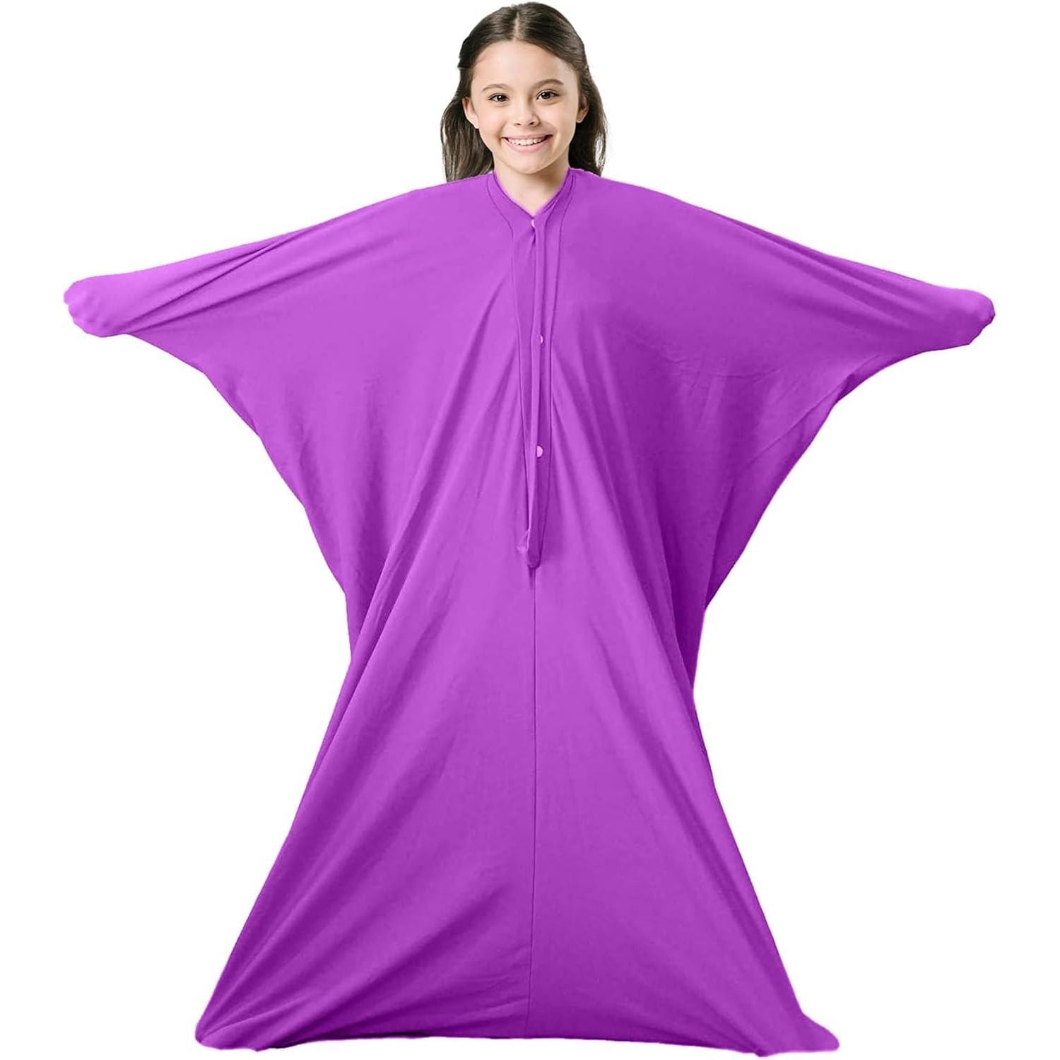 Buy now SENSORY4U Sensory Sack Body Sock â€“ Stretchy Compression Suit for Kids â€“ Great for Play, Movement, and Body Awareness Lavender Purple at indiglob india