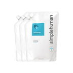 Buy now simplehuman Fragrance Free Moisturizing Liquid Hand Soap Refill Pouch, 34 Fl. Oz, Pack of 6 at indiglob india