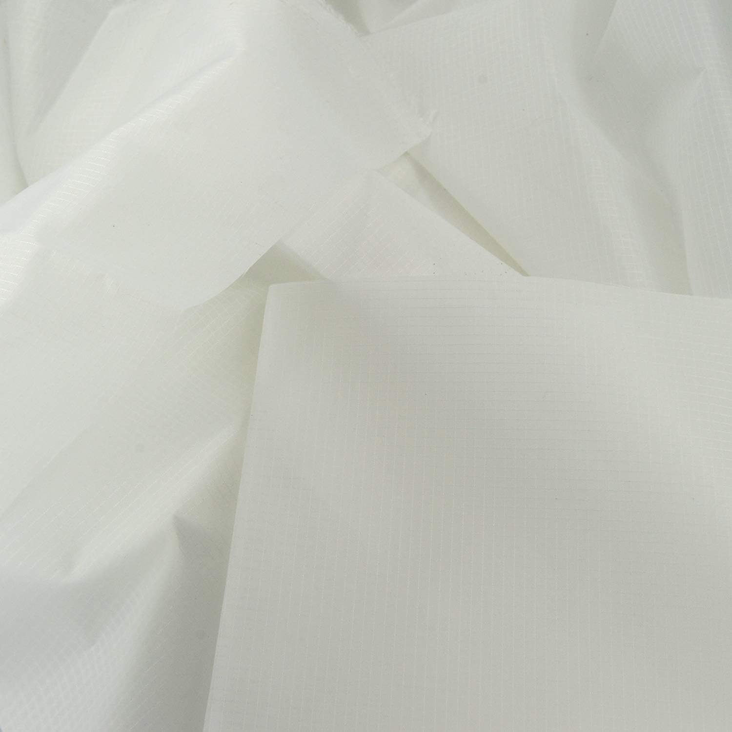 Buy now Rose Flavor Nylon Ribstop Waterproof Fabric 1.7OZ 70D 58“ by 1 Yard(Black) 3yds White at indiglob india