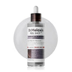 Dr.Melaxin Peel Shot Black Rice Exfoliating Ampoule, Face Exfoliator with AHA BHA Niacinamide Rice Bran Water, Blackhead Remover, Pore Minimizer, Brightening Glass Skin Serum, Korean Skin Care, 2.7 oz
