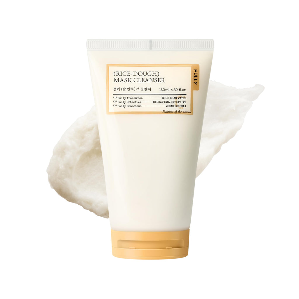 FULLY Green Tomato Pore Clay Mask Cleanser for Deep Cleansing, 4.05 fl oz | Clay Pack Cleanser for Deep Pore Cleansing, Blackhead & Sebum Control, Gentle Korean Face Wash for Oily & Combination Skin