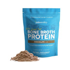 Paleovalley 100% Grass Fed Bone Broth Protein Powder, Chocolate | Collagen Rich, Digestive and Gut Health Support, Joint Support Hair, Skin and Nail Support, 13g Protein