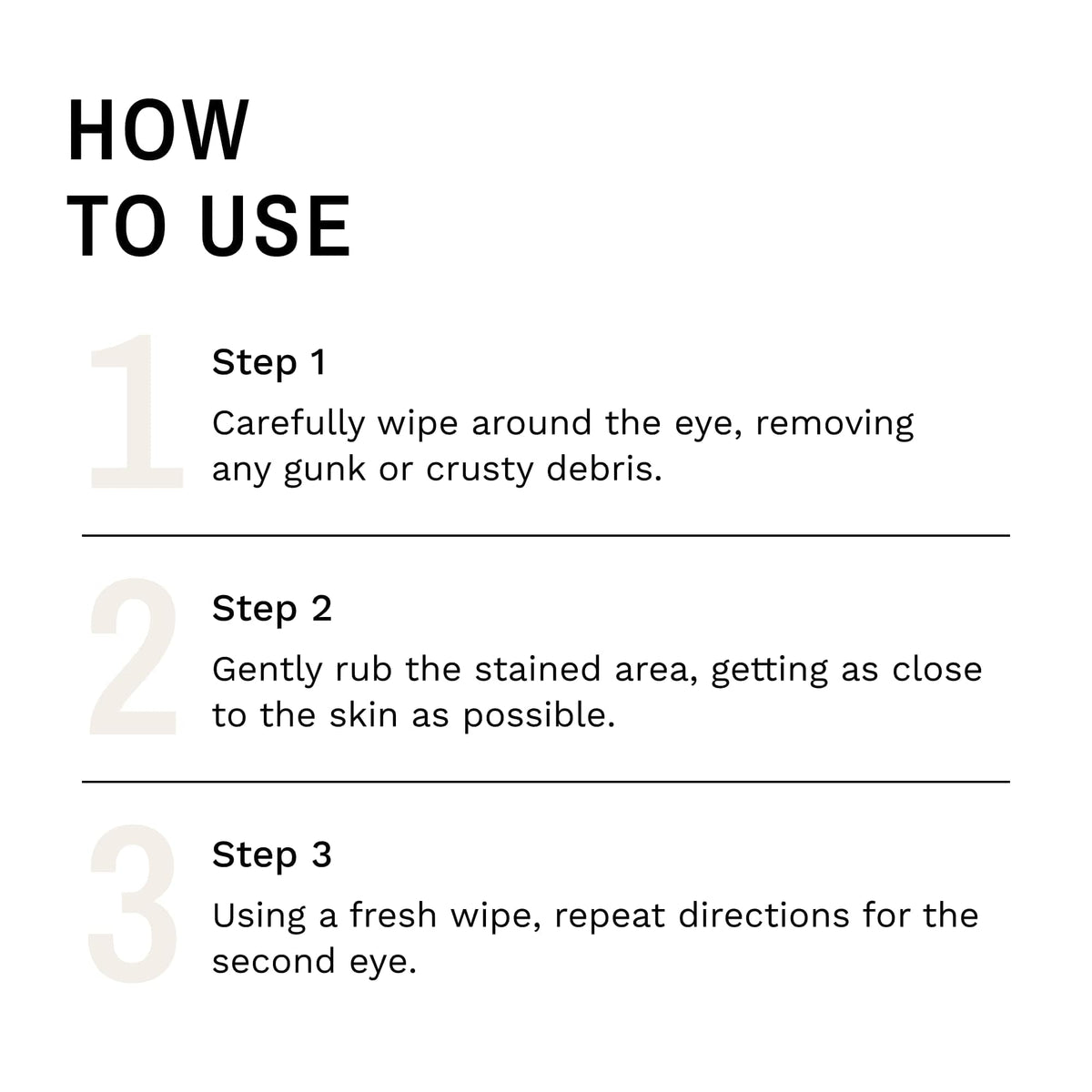Eye Envy Tear Stain Wipes for Dogs. Textured to Gently Clean. Presoaked in Natural Formula. Recommended by AKC Breeders, Professional Groomers. Cleans Staining. USA Made. 60 Wipes