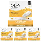 Buy now Olay Beauty Bar, Ultra Moisture,10x More Moisturizers, Nourishing Conditioners, Smooth & Gentle on Skin, Vitamin B3 Complex, For All Skin Types, Shea Butter Scent, 3.17 oz, (Pack of 12) at indiglob india