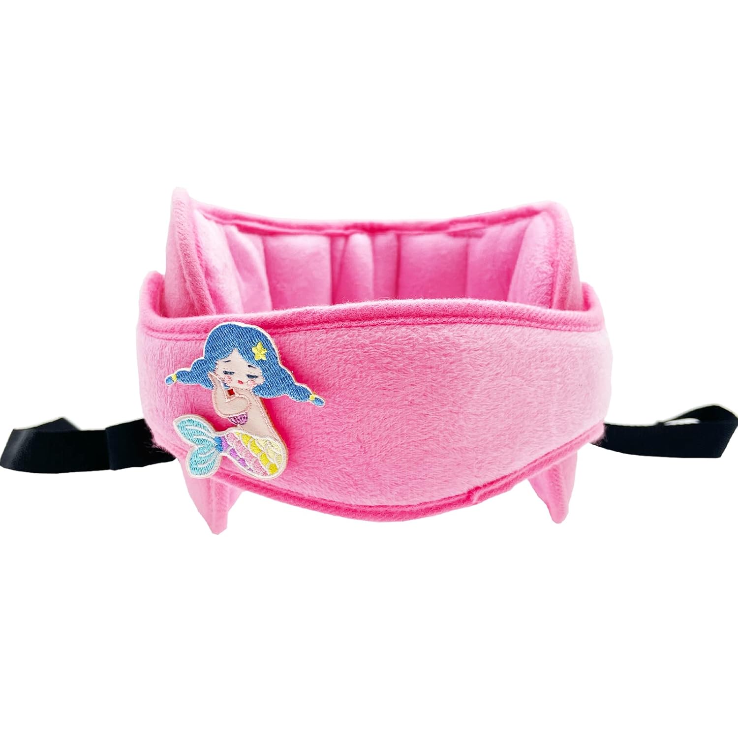 Buy now Car Head Support Toddle Car Neck Relief Baby Child Car Seat Adjustable Head and Neck Support Band - A Comfortable Sleep Solution, Gray Pink mermaid at indiglob india