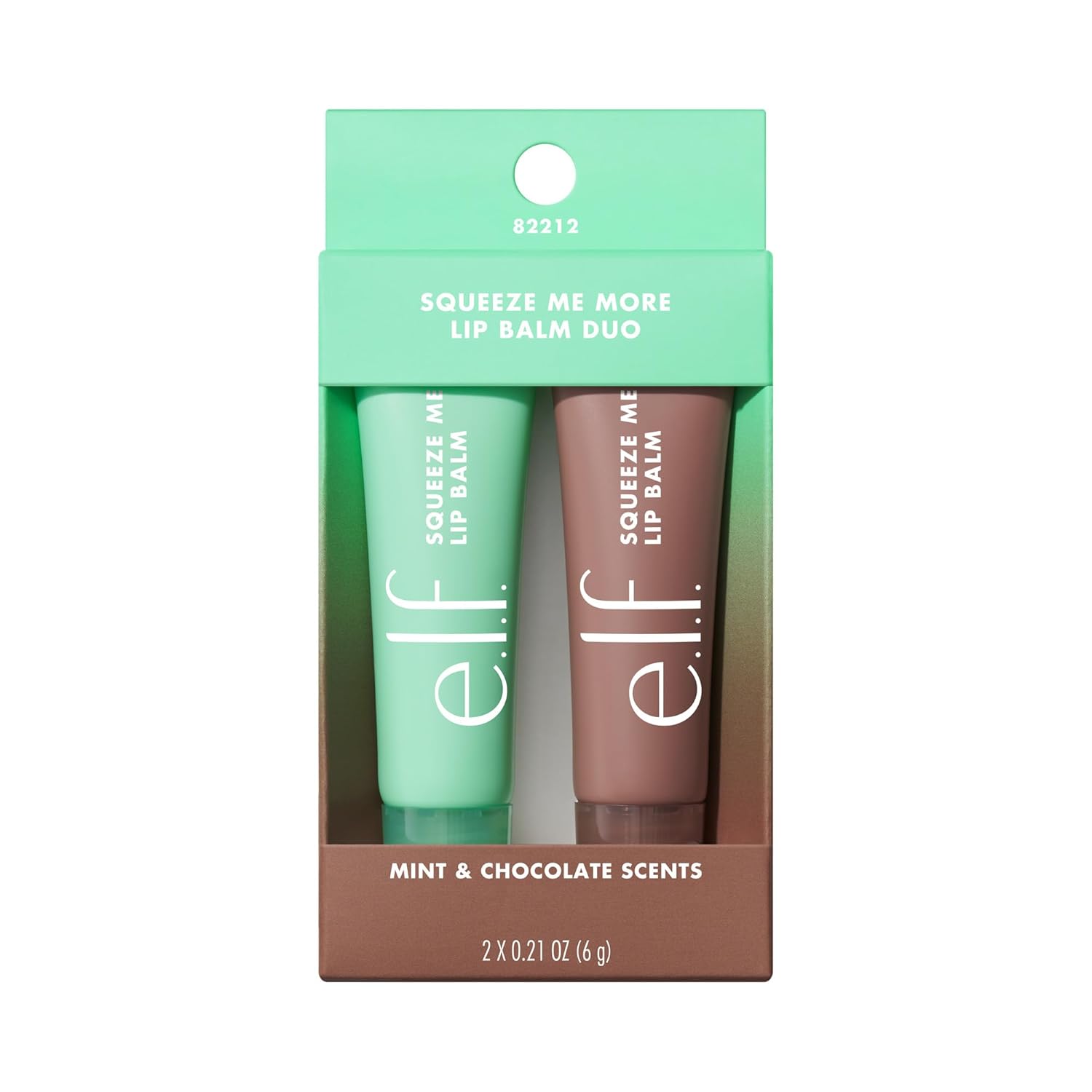 Buy now e.l.f. Squeeze Me More Lip Balm Duo, Moisturizing Balm For A Sheer Tint Of Color, Made With Hyaluronic Acid, Vegan & Cruelty-Free, Cherry & Bubblegum (Pack of 2) 1 Count (Pack of 1) Mint Chocolate at indiglob india