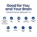 Cerefolin Brain Wellness, Targeted Nutrition for Cognitive Support, 60 Ct