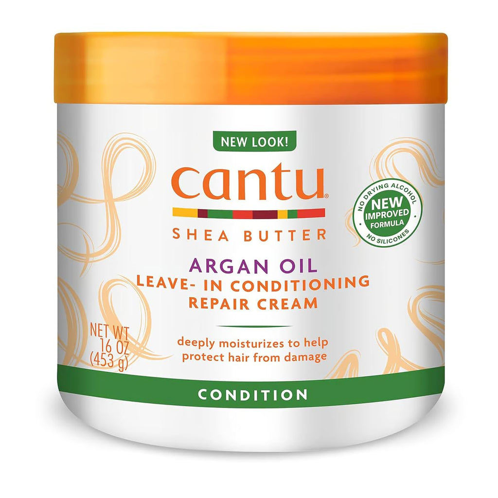 Buy now Cantu Argan Oil Leave in Conditioning Repair Cream, 16, 96 oz (Pack of 6) 16 Ounce (Pack of 6) at indiglob india