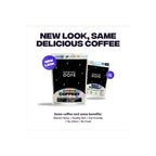Everyday Dose Bold Medium Roast Mushroom Coffee 90mg Caffeine per serving with Grass-Fed Collagen, Chaga, Lions Mane & L-Theanine for Better Focus, Energy, Digestion, Skin, and Immunity 30 Servings