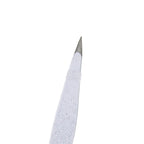 Amazon Basics Precision Eyebrow Tweezers for Fine Hair Removal, Stainless Steel, 2 Pack