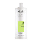 NIOXIN System 2 Scalp Care | Conditioner | Hair Thickening For Natural Hair | Scalp Health | For Natural Hair with Progressed Thinning | Boost Hair Density with Niacinamide & Biotin | Refreshed Scalp