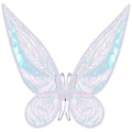 Buy now Adult Fairy Wings, Shiny Transparent Princess Wings, Angel Wings Sutable for Halloween Costume Dress Up White Default at indiglob india