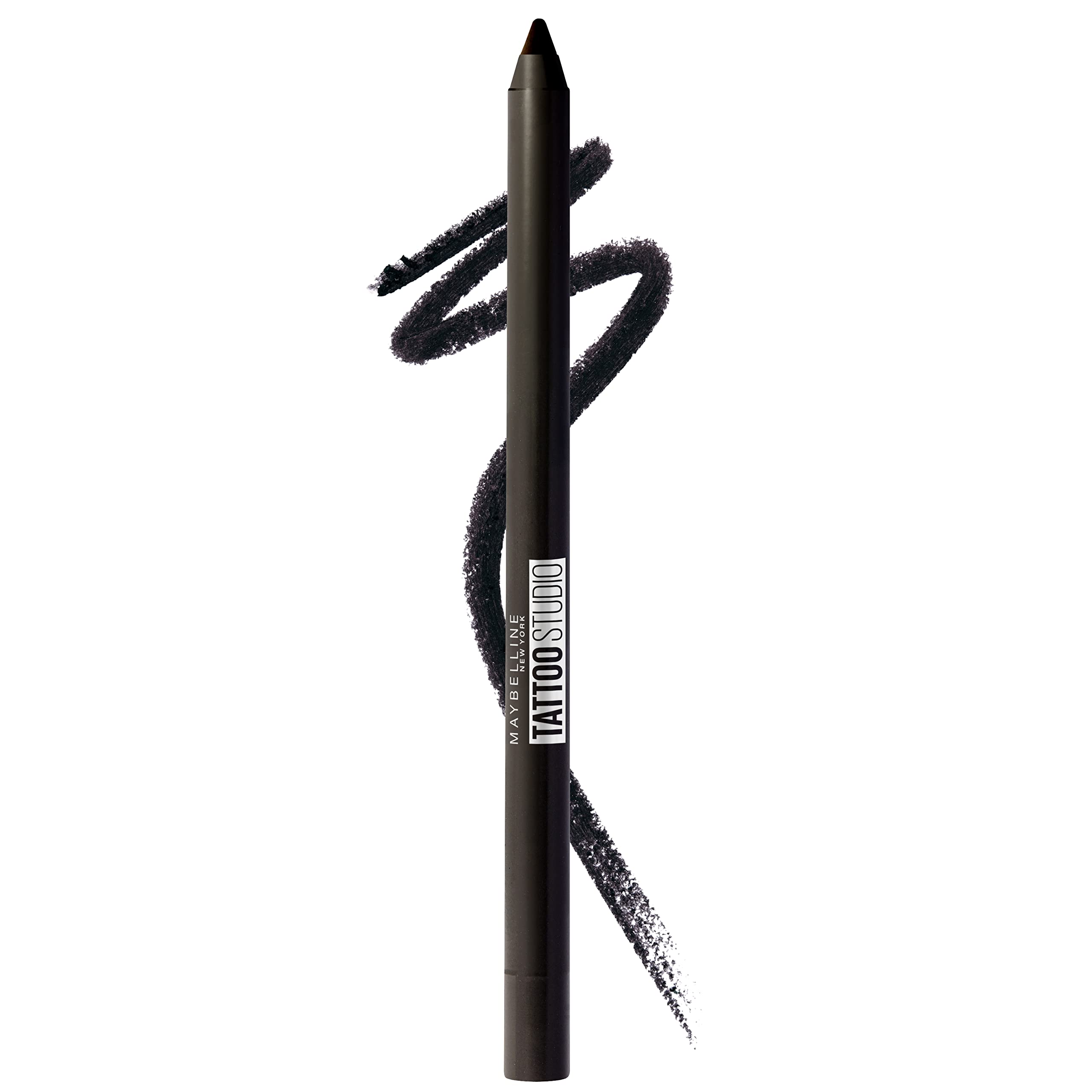 Buy now Maybelline TattooStudio Long-Lasting Sharpenable Eyeliner Pencil, Glide on Smooth Gel Pigments with 36 Hour Wear, Waterproof, Deep Onyx, 1 Count at indiglob india