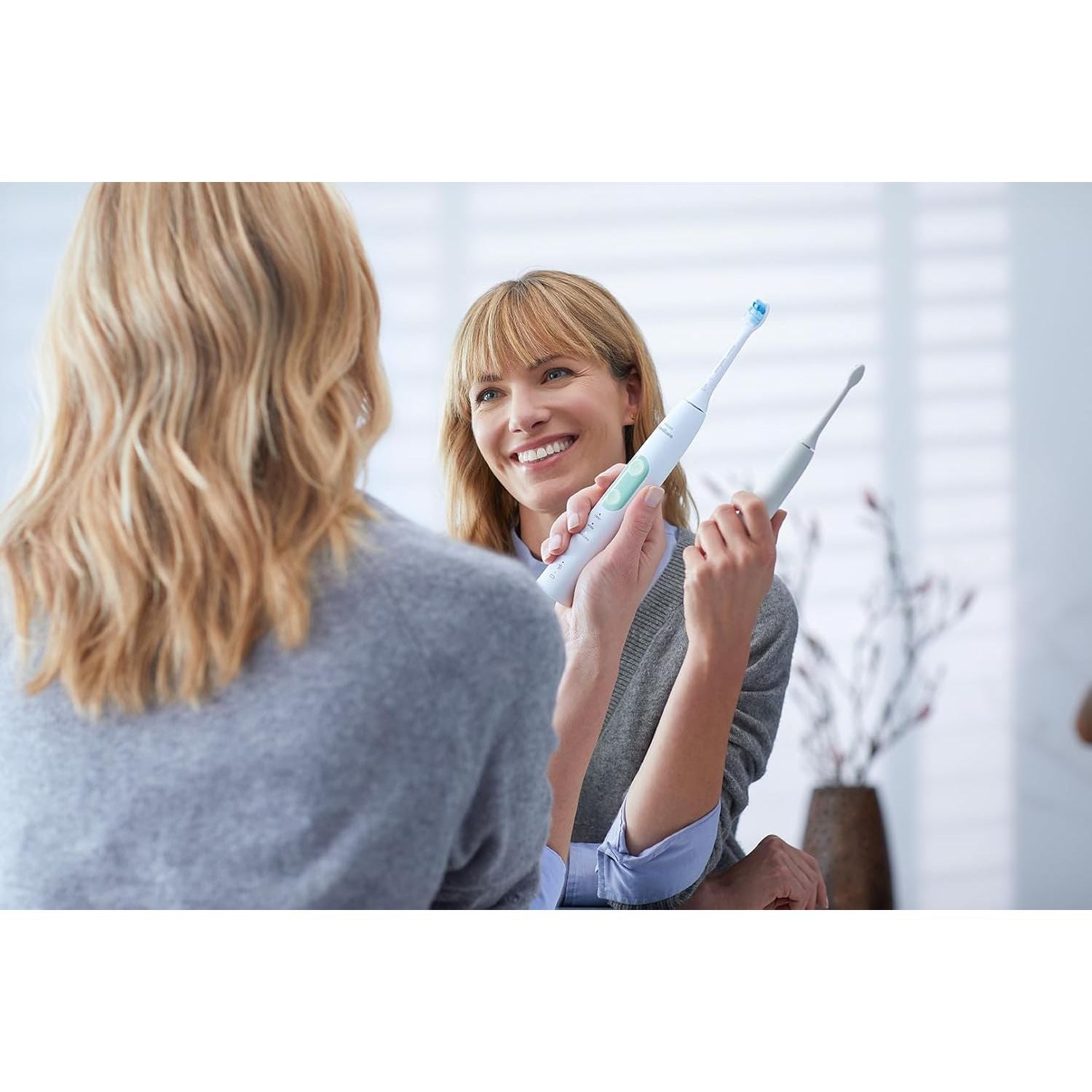 Buy now Philips Sonicare ProtectiveClean 5100 Rechargeable Electric Toothbrush, with Pressure Sensor, 3 Cleaning Modes, SmarTimer and QuadPacer, 14-Day Battery Life, Travel Case, White, Model HX6857/11 at indiglob india