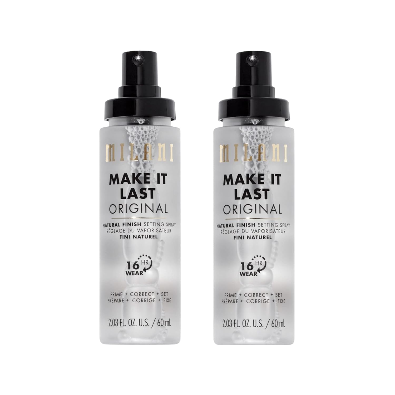 Buy now Milani Make It Dewy Setting Spray 3 in 1- Hydrate + Illuminate + Set (2.03 Fl. Oz.) Makeup Finishing Spray - Makeup Primer & Hydrating Setting Spray 2 Pack Original at indiglob india