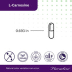 Buy now Paradise Herbs L-Carnosine, Super Potent, Ultra Pure, Antioxidant, Vegan, Non GMO, Gluten Free, 60 Vegetarian Capsules at indiglob india