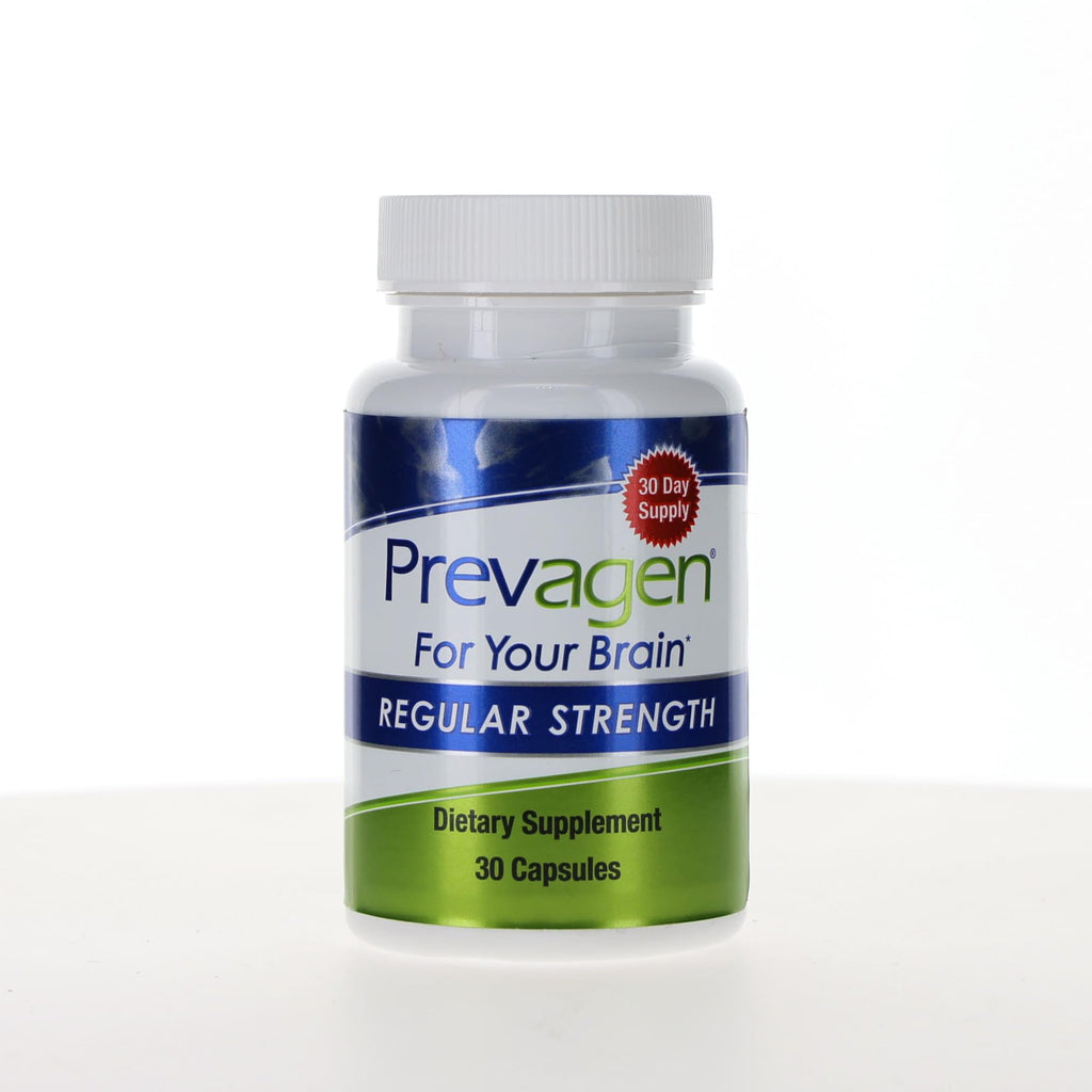 Prevagen Regular Strength with 7-Day Pill Minder, 30 Capsules, 4-Pack | For Your Brain, 4 Month Supply, 10mg Apoaequorin, 50mcg Vitamin D3