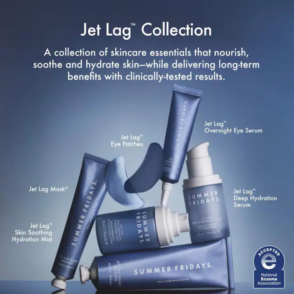 Buy now Summer Fridays Jet Lag Under Eye Patches - Hydrating & Depuffing Hydrogel Eye Masks with Caffeine & Peptides to Soothe & Refresh the Undereye Area (6 Pairs) at indiglob india
