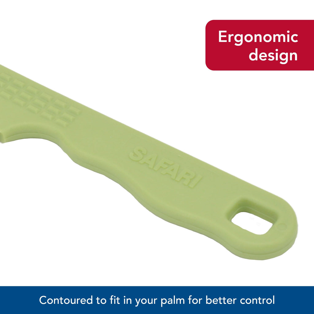 Coastal Pet Safari Double Row Comb - Helps Dry Skin - For Flea Prevention and Detection in Pets with Short and Long Hair