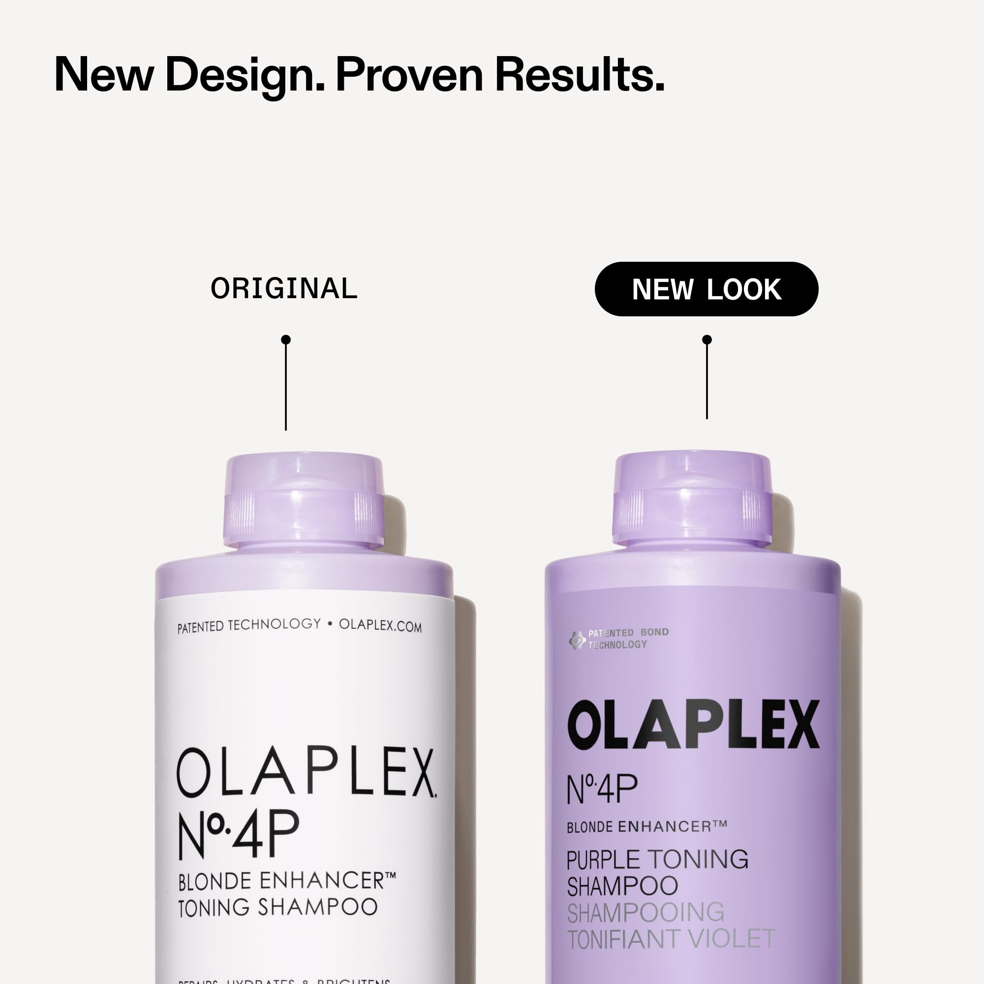 Olaplex N°.4P Blonde Enhancer Purple Shampoo | Toning Hair, 250 mL | For Blonde, Lightened & Grey Hair; Violet Toning Agents; Suitable for All Hair Textures