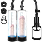 Penis Pump Extender Enlarger with 3 Penis Ring, Penis Pump for Men Erection & Enhancement, Penispumps for Enlargement Pump for Men Couple Stronger Bigger Erection, Manual Penis Vacuum Cock Sex