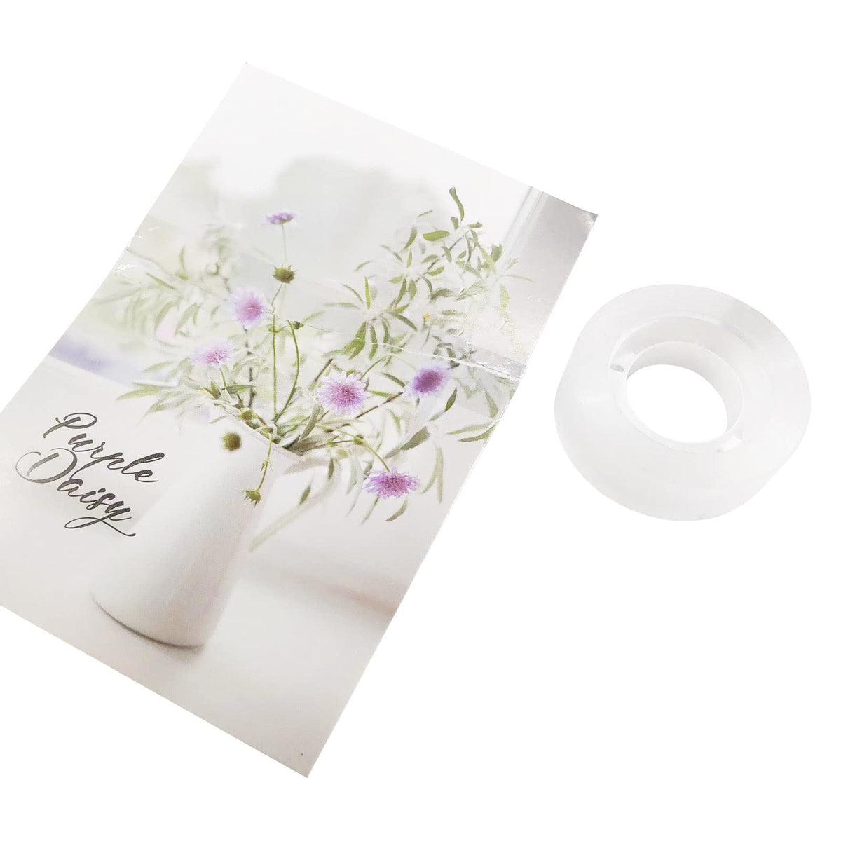 Ykimok 15 Rolls Transparent Clear Tape Refills for Dispenser, Sturdy Tape(Not Easily Tear), 0.7 Inch, 27.3 Yard, Perfect for Office, Home, School