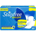 Buy now Stayfree Secure Cottony Wings (20 Count) Default at indiglob india
