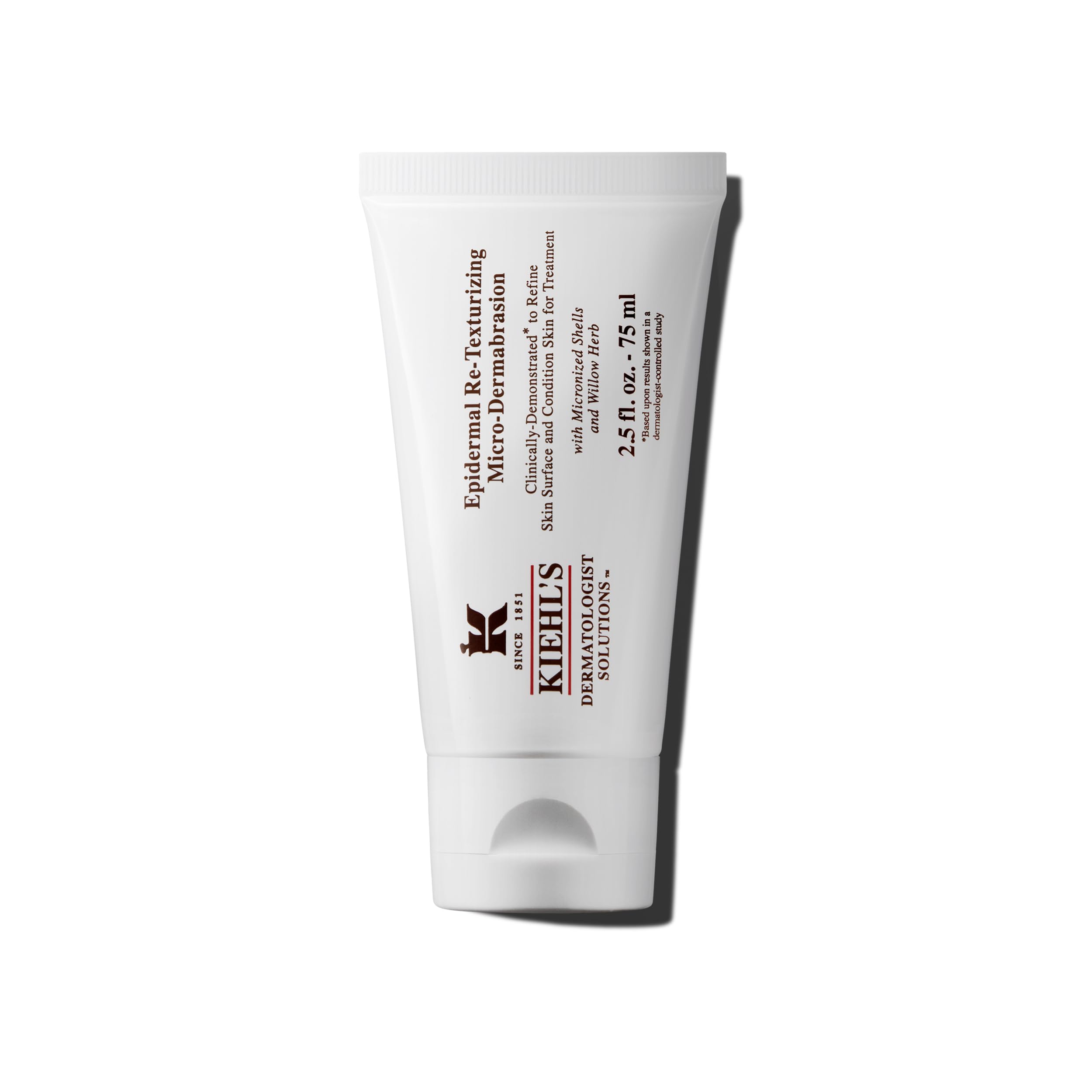 Buy now Kiehl's Epidermal Re-Texturizing Micro-Dermabrasion Facial Scrub, Exfoliating Treatment to Maximize Skincare Absorption, Refines & Conditions Skin, Paraben-free, Fragrance-free - 2.5 fl oz at indiglob india