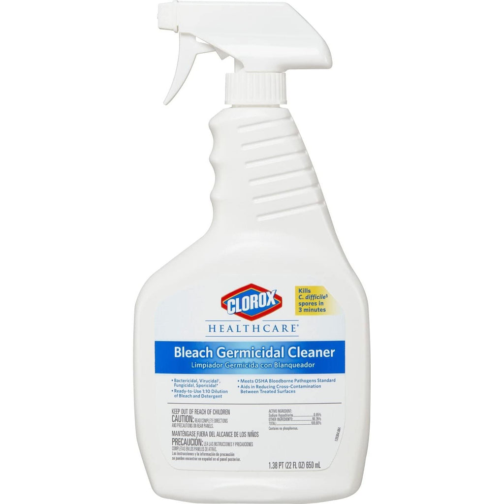 Buy now Clorox Healthcare Bleach Germicidal Cleaner Spray, 22 Ounces (68967) Default at indiglob india