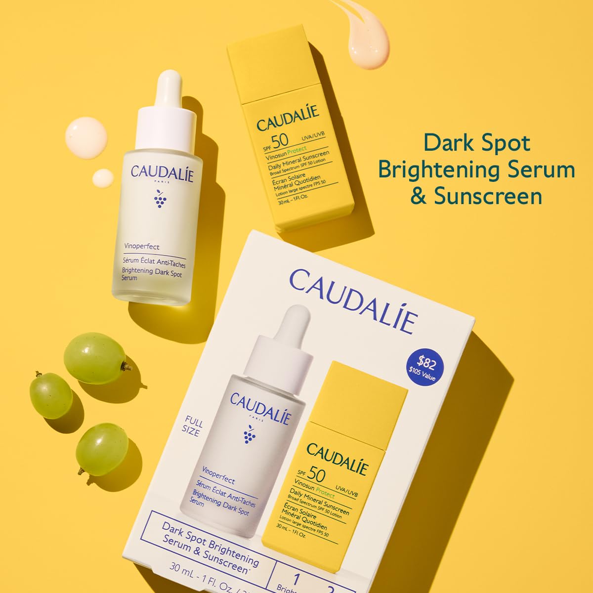 Caudalie Vinoperfect Brightening Dark Spot Serum Vitamin C Alternative