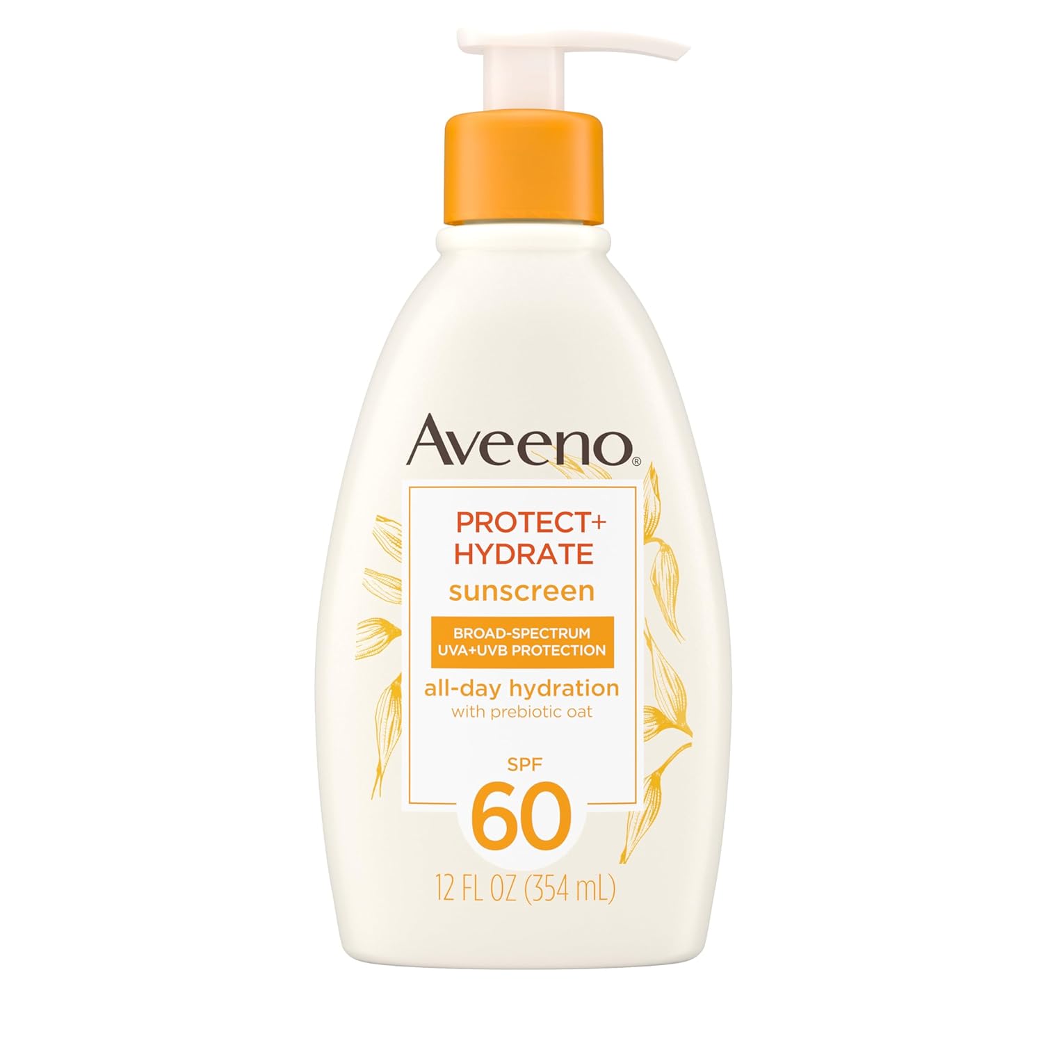 Buy now Aveeno Protect + Hydrate Moisturizing Body Sunscreen Lotion with Broad Spectrum SPF 60 & Prebiotic Oat, Weightless & Refreshing Feel, Paraben-Free, Oil-Free, Oxybenzone-Free, 3.0 fl. oz | Moisturizing, Body, Prebiotic Oat, Weightless, Refreshing Feel 12 Fl Oz (Pack of 1) SPF 60 at indiglob india