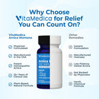 VitaMedica Arnica Montana 30C Rapid Dissolve Tablets, 150 Ct