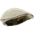 Buy now Washed Canvas Golfing Beret Ivy Ascot Cabbie Cap Stone Default at indiglob india