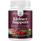 Advanced Kidney Cleanse Support - Cranberry Extract Capsules - 60 Count | Kidney Support Supplement - Uva Ursi, Stinging Nettle Leaf & Astragalus for Kidney Health - Urinary Tract Health Support