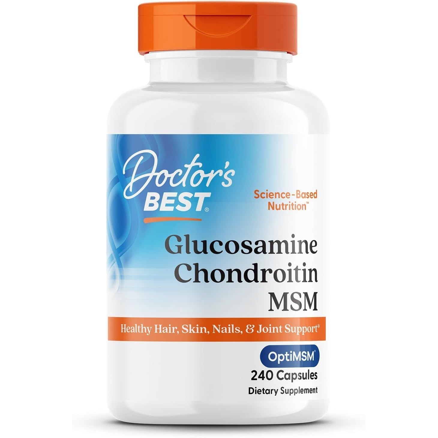 Buy now Doctor's Best Glucosamine Chondroitin Msm with OptiMSM Capsules, Supports Healthy Joint Structure, Function & Comfort, Non-GMO, Gluten Free, Soy Free, 240 Count (Pack of 1) 240 Count (Pack of 1) Msm Unflavored at indiglob india