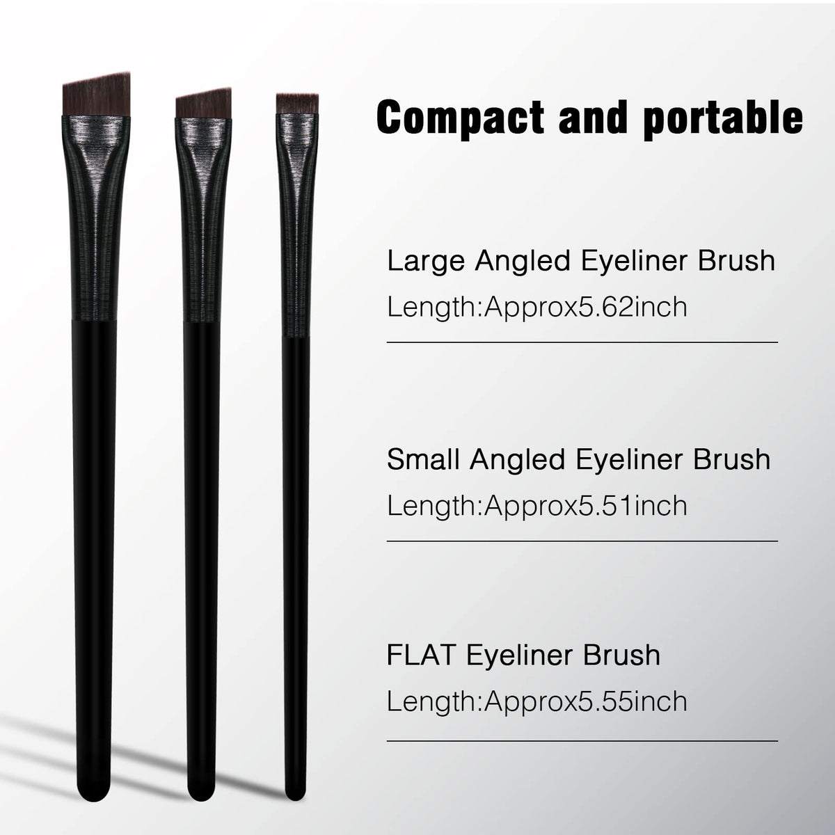 Eyeliner Brush Brow Tint Brushes Eyebrow Brushes Set Fine Angled Point