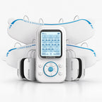 Comfytemp TENS Unit with Specialized Pads for Lower Back & Neck Shoulder Pain Relief, Easy-to-Use TENS Unit Muscle Stimulator with Large Display, Portable Dual Channel TENS Machine with Carrying Case