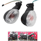 Buy now motoparty Motorcycle Turn Signals For KAWASAKI EX250R NINJA 250R KLX250S KLX250SF VN650 Vulcan S Front/Rear Turn Signal Indicator Light Blinker Lamp Motorcycle,(Transparent Shell) at indiglob india