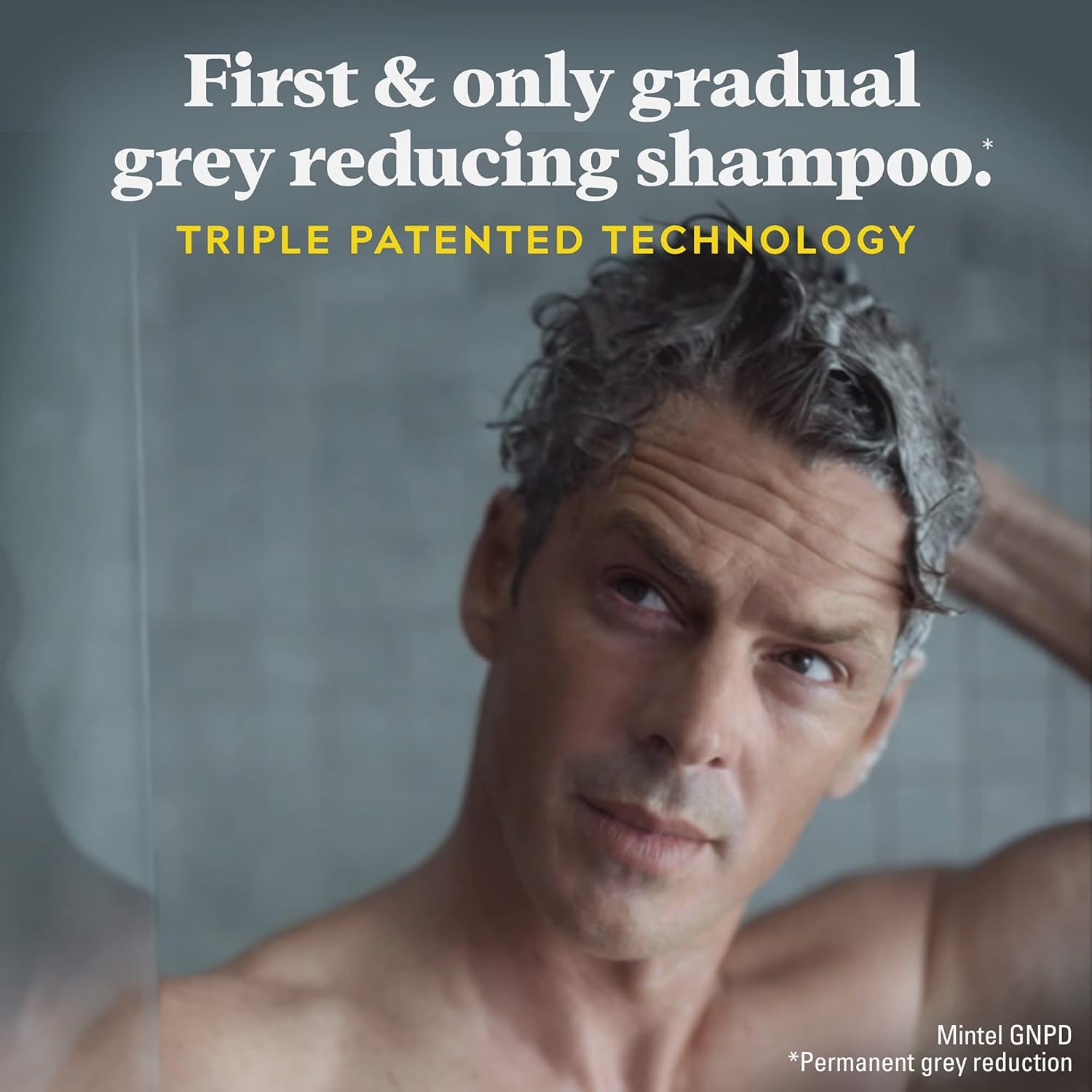 SHAMPOO JUST FOR MEN Control GX Gray Reducing, Light, 4 Fl Oz (1 Pack) | Control GX multi-patented formula gradually reduces gray with each shampoo for light shades. Keratin thickens hair.