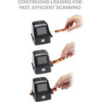 Buy now KODAK Mini Digital Film & Slide Scanner – Converts 35mm, 126, 110, Super 8 & 8mm Film to 22MP JPEG Images – Includes 2.4" LCD Screen & Easy-Load Adapters at indiglob india