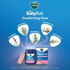 Buy now BabyRub Soothing Vapour Ointment for Babies (50 ml - 1.7 oz) + V4l Paper Napkin 125 Sheets Free at indiglob india