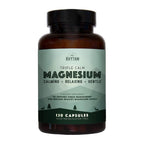 Buy now Natural Rhythm Triple Calm Magnesium 150 mg - 120 Capsules â€“ Magnesium Complex Compound Supplement with Magnesium Glycinate, Malate, and Taurate. Calming Blend for Promoting Rest and Relaxation. 120 Count (Pack of 1) Natural at indiglob india