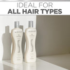 BioSilk Silk Therapy Duo Set, Shampoo & Conditioner for Gentle Cleansing, Moisturizing & Shiny Hair, Smooth, Replenished Hair, Sulfate-Free, Paraben-Free, Cruelty-Free, 12 Oz Each (Pack of 2)